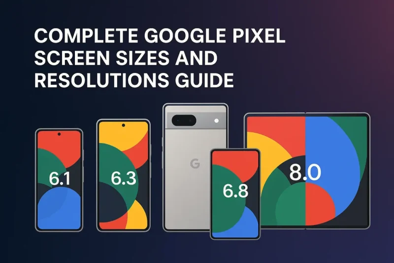 Complete Google Pixel Screen Sizes and Resolutions Guide 2026